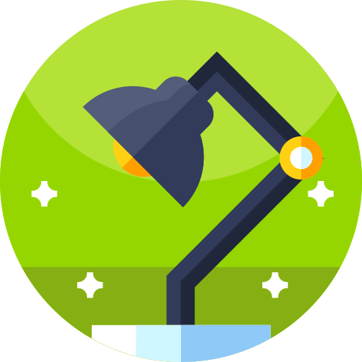 Table lamp icon