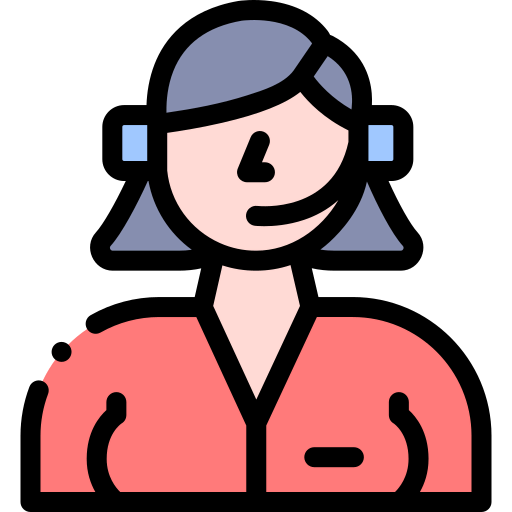 Call center agent icon