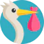 Stork icon 64x64