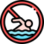 No swimming іконка 64x64