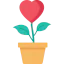 Plant pot icon 64x64