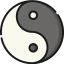 Ying yang icon 64x64