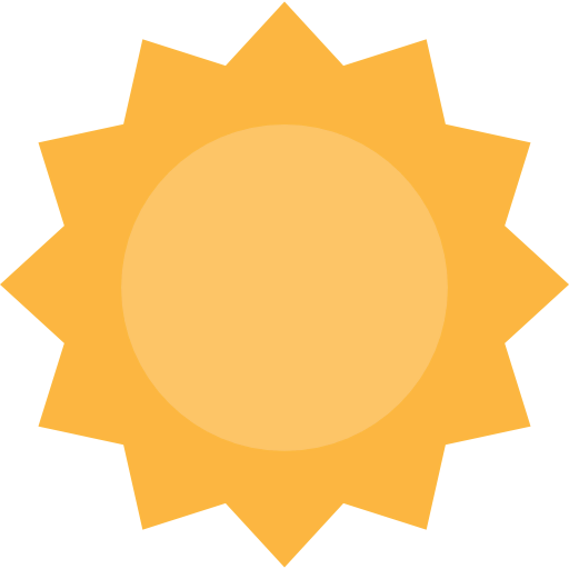 Sun icon