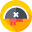 Pirate hat icon 64x64