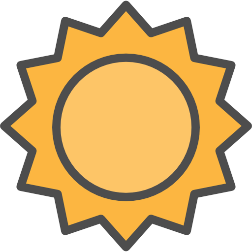 Sun icon
