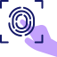 Отпечаток пальца иконка 64x64