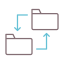 Transfer data biểu tượng 64x64