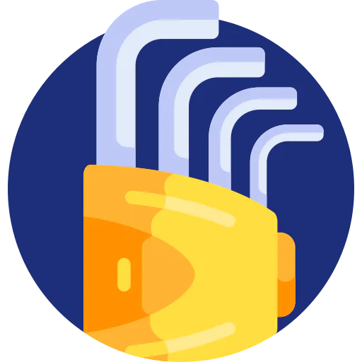 Allen keys icon