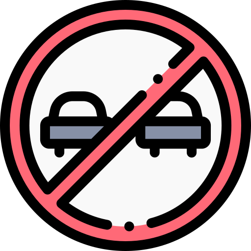 No overtaking icon