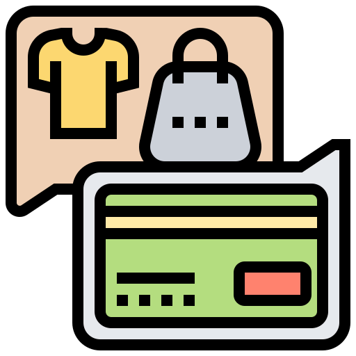 Online payment icône