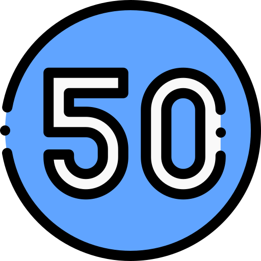 Speed limit icon