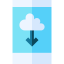 Cloud download Symbol 64x64
