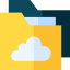 Cloud folder icon 64x64