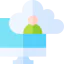 Cloud network icon 64x64