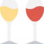 Wine glass icon 64x64