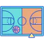 Basketball court icône 64x64