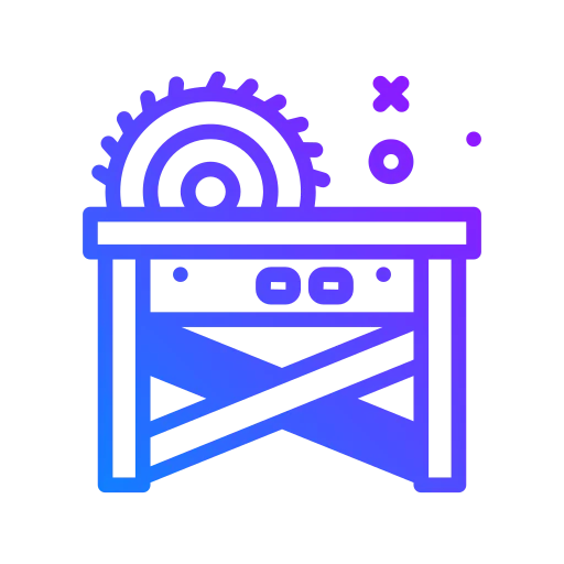 Saw machine Symbol