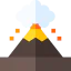 Volcano icon 64x64