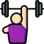 Weight lifting icon 64x64