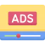 Video advertising icon 64x64
