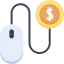 Pay per click ícono 64x64