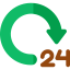 24 hours Ikona 64x64