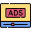 Video advertising icon 64x64