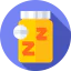 Sleeping pills icon 64x64