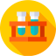 Test tubes icon 64x64