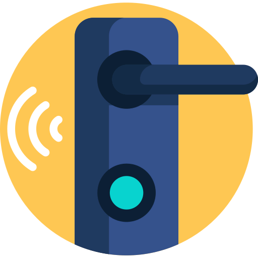 Door lock icon