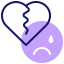 Разбитое сердце иконка 64x64