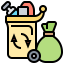 Garbage bin icon 64x64
