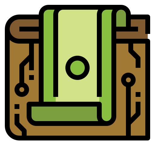 Digital wallet ícone