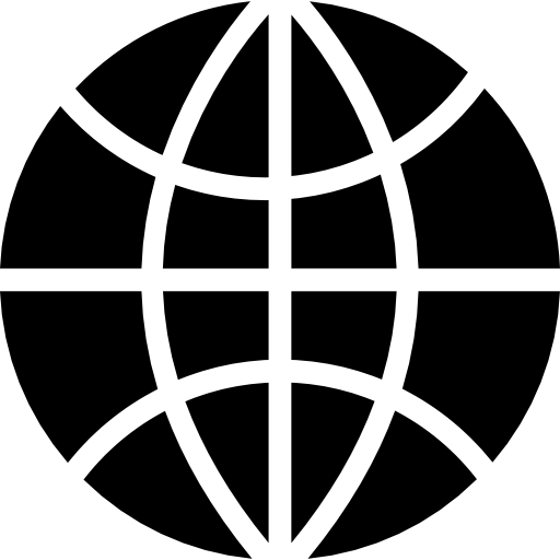 Circular Globe icon