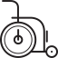 Wheelchair facing Right 图标 64x64