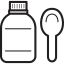 Syrup with Spoon 图标 64x64