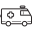 Ambulance Facing Right icon 64x64