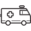 Ambulance Facing Right 图标 64x64