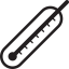 Inclined Thermometer Symbol 64x64