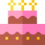 Birthday cake icon 64x64