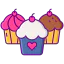 Cupcakes biểu tượng 64x64