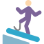Snowboarding ícone 64x64