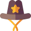 Ковбойская шляпа иконка 64x64