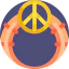 Peace symbol アイコン 64x64