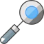 Magnifying glass Symbol 64x64