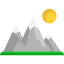Mountains Symbol 64x64