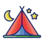 Camping tent іконка 64x64