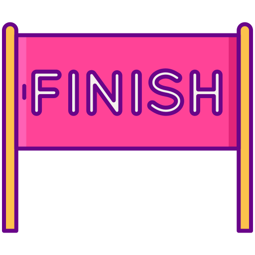 Finish line アイコン