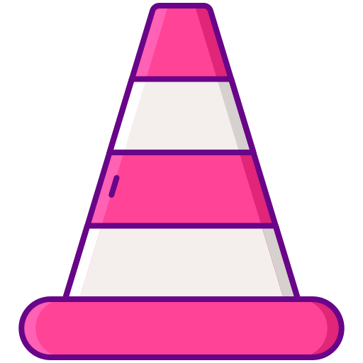 Traffic cone icon