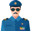Policeman Symbol 64x64